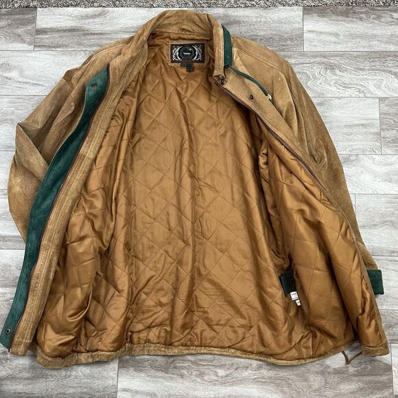 Vintage Global Identity G-III Suede Chore Coat 90s - Picture 8 of 16